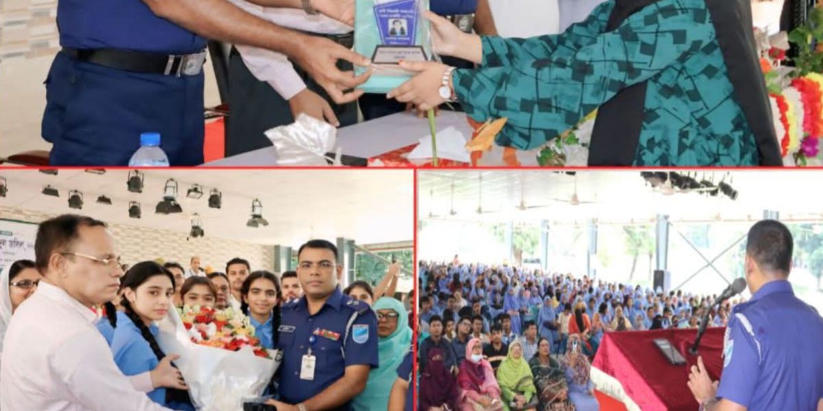 ফরিদপুর পুলিশ লাইন স্কুল এন্ড কলেজ এসএসসি ২০২৫ কৃতি শিক্ষার্থীদের সংবর্ধনা..