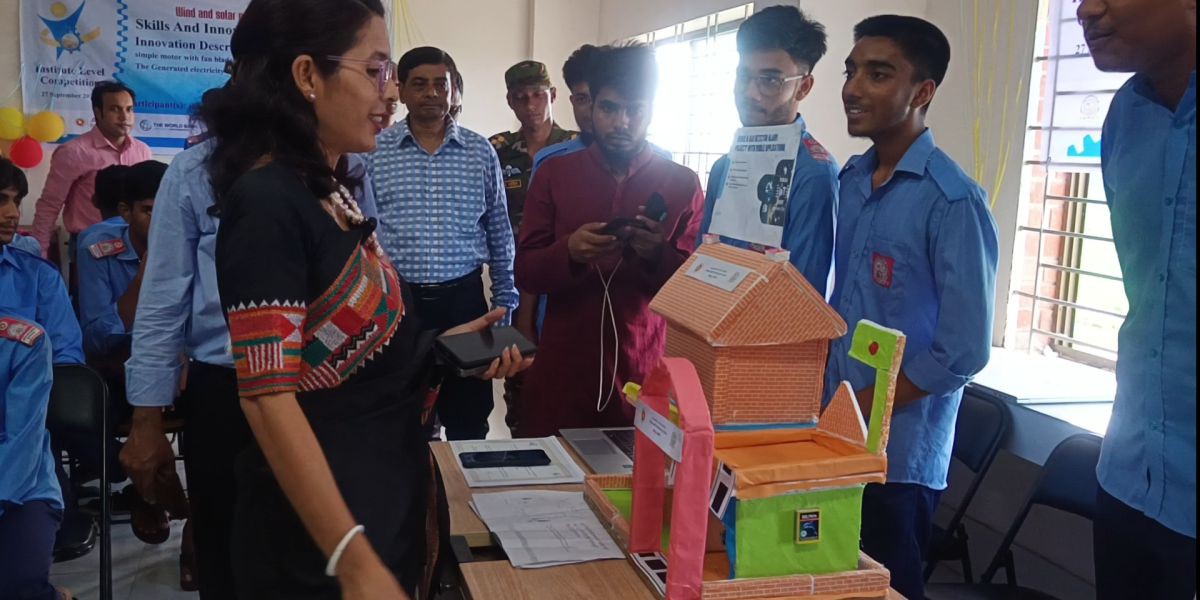 কালিগঞ্জ টেকনিক্যালে দক্ষতা ও উদ্ভাবন প্রতিযোগিতা, শিক্ষার্থীদের ব্যতিক্রমী ছয় প্রকল্পে মুগ্ধ অতিথিরা..