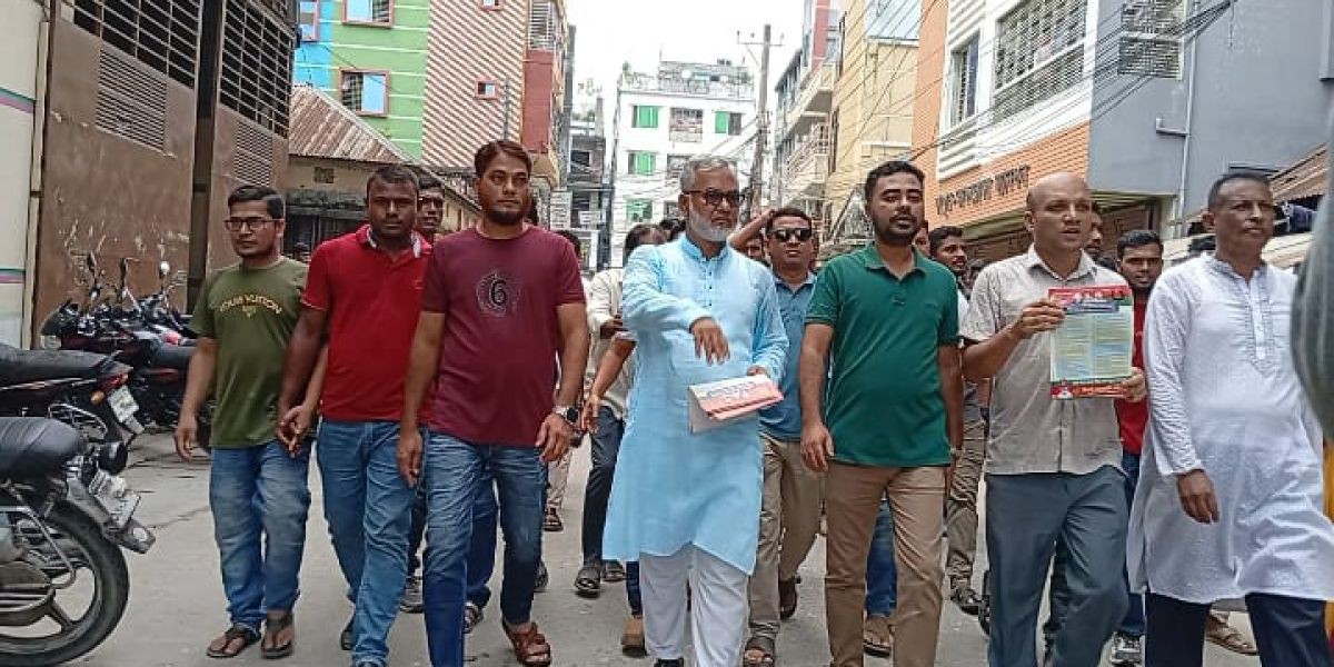 বাবার অসমাপ্ত কাজ শেষ করতে জনগণের পাশে মির্জা মোস্তফা জামান..