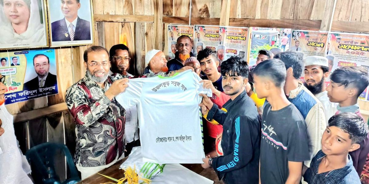 রামপালে তারেক রহমানের জন্মদিনে শিশুদের মাঝে ক্রীড়া সামগ্রী বিতরণ..