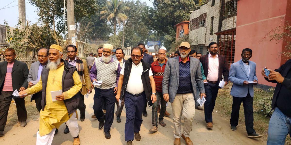 ঠাকুরগাঁও-১ আসনে মির্জা ফখরুলের পক্ষে ছোট ভাই মির্জা ফয়সল আমিনের প্রচারণা শুরু..