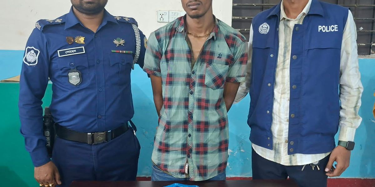বরগুনায় গাঁজাসহ এক যুবক গ্রেফতার 