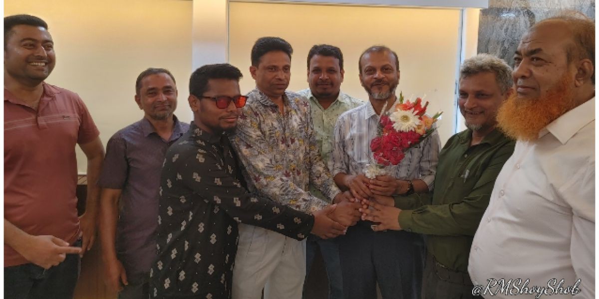 বাগেরহাট জেলা পরিষদের নবনিযুক্ত প্রশাসক-কে চুলকাটি প্রেসক্লাবের পক্ষ থেকে ফুলেল শুভেচ্ছা..