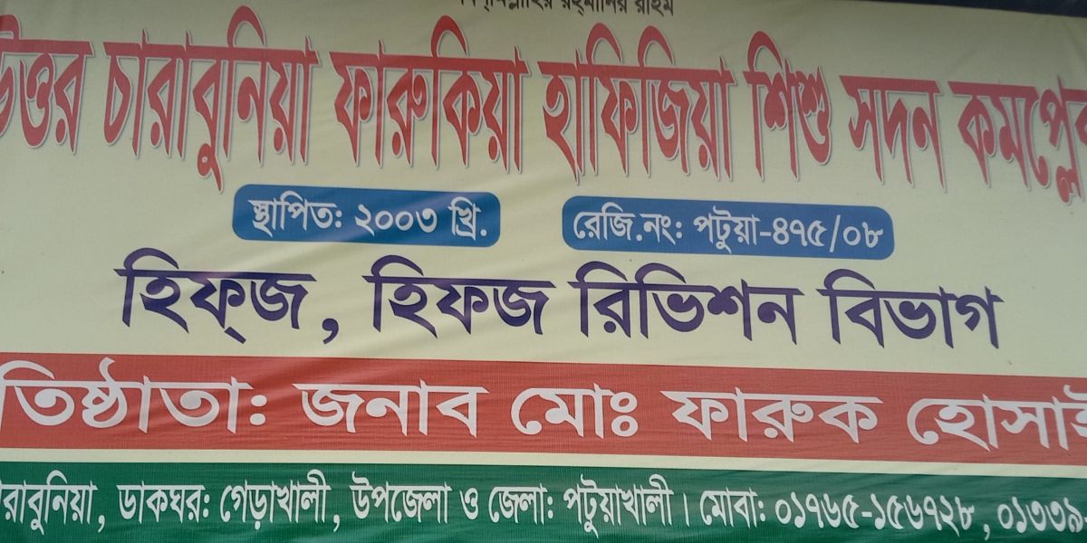 এতিম নেই, আছে শুধু বরাদ্দ: ২৩ বছরে ৩ কোটি টাকা লোপাটের ‘মডেল’ চারাবুনিয়া এতিমখানা!..