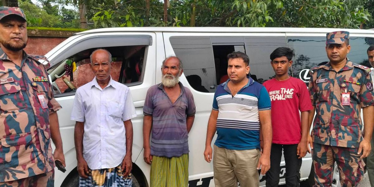 জামালপুর সীমান্তে বিএসএফের পুশইন প্রচেষ্টার শিকার নিখোঁজ ব্যক্তি পরিবারের কাছে হস্তান্তর..