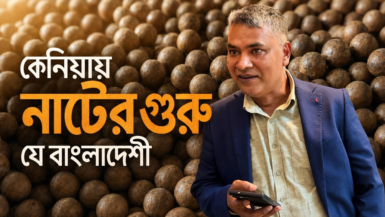 কেনিয়ায় বাদাম বেচে মিলিয়নিয়ার বাংলাদেশি কর্মঠ প্রবাসী করামত উল্লাহ বিপ্লব..