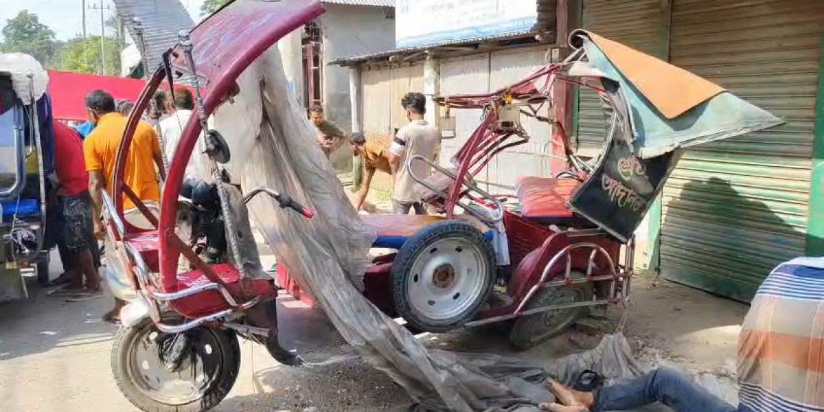 লালমনিরহাট-বুড়িমারী মহাসড়কে ট্রাকের ধাক্কা'য় অটোরিকশার দুই যাত্রী নি'হত ও তিন পথচারীও আহত।..
