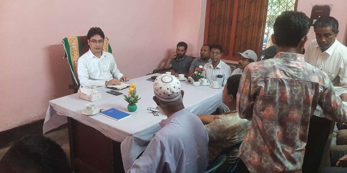 কৃত্রিম সার সংকট রুখতে রুহিয়ায় ইউএনও’র বিশেষ মতবিনিময় সভা অনুষ্ঠিত।..
