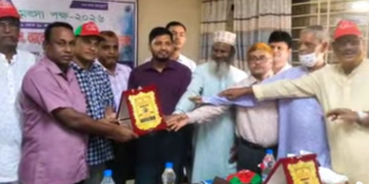 ফুলবাড়ীতে জাতীয় মৎস্য সাপ্তাহ ২০২৬ উদযাপন উপলক্ষে শ্রেষ্ঠ মৎস্য চাষীদের মাঝে পুরস্কার বিতরণ।..