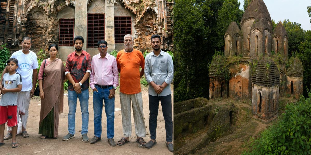 প্রাচীন শ্যামসুন্দর মন্দিরের সংস্কারে প্রত্নতত্ত্ব অধিদপ্তরের উদ্যোগ..