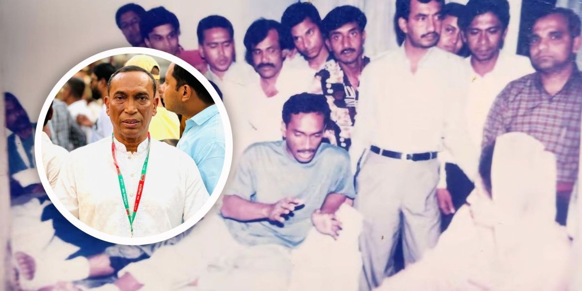 রাজপথে ৪৬ বছরে ত্যাগের রাজনীতিতেই বিশ্বস্ত নাজমুল হাসান তালুকদার..