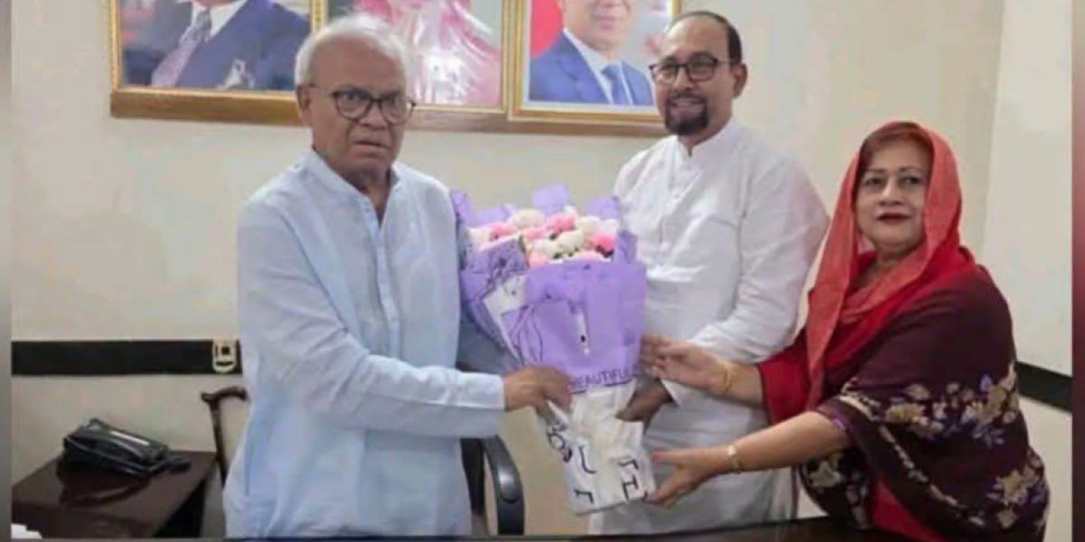 ঝালকাঠির দুই এমপির সঙ্গে বিএনপির ভারপ্রাপ্ত মহাসচিব রুহুল কবির রিজভীর সৌজন্য সাক্ষাৎ..