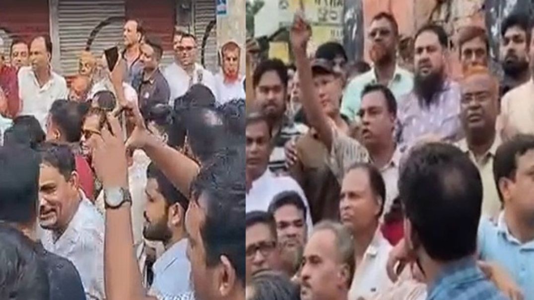 ⁣দোহারে আওয়ামী লীগের নৈরাজ্যের প্রতিবাদে বিএনপি’র বিক্ষোভ ও সমাবেশ
