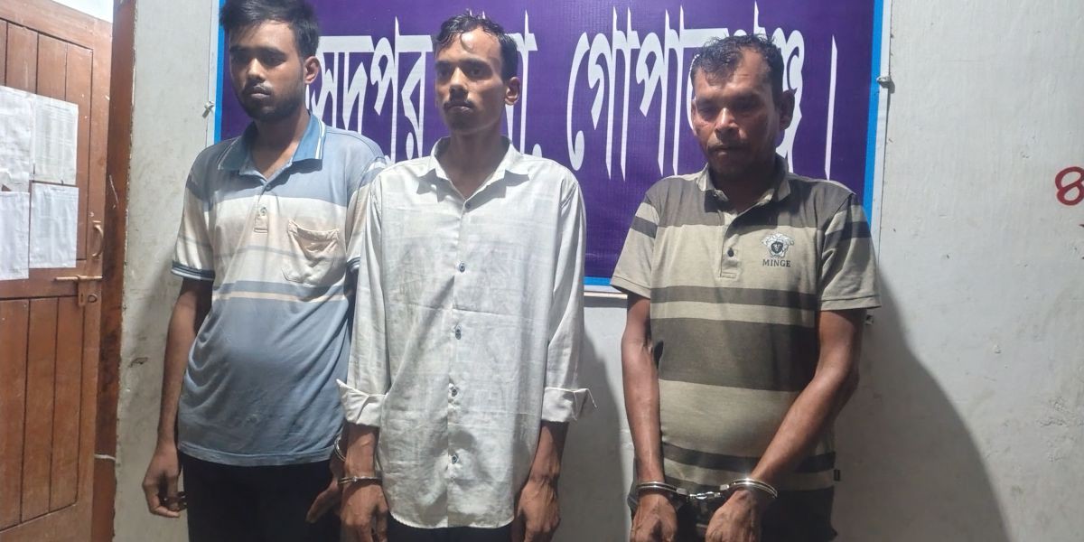 মুকসুদপুরে একাধিক ডাকাতি মামলার