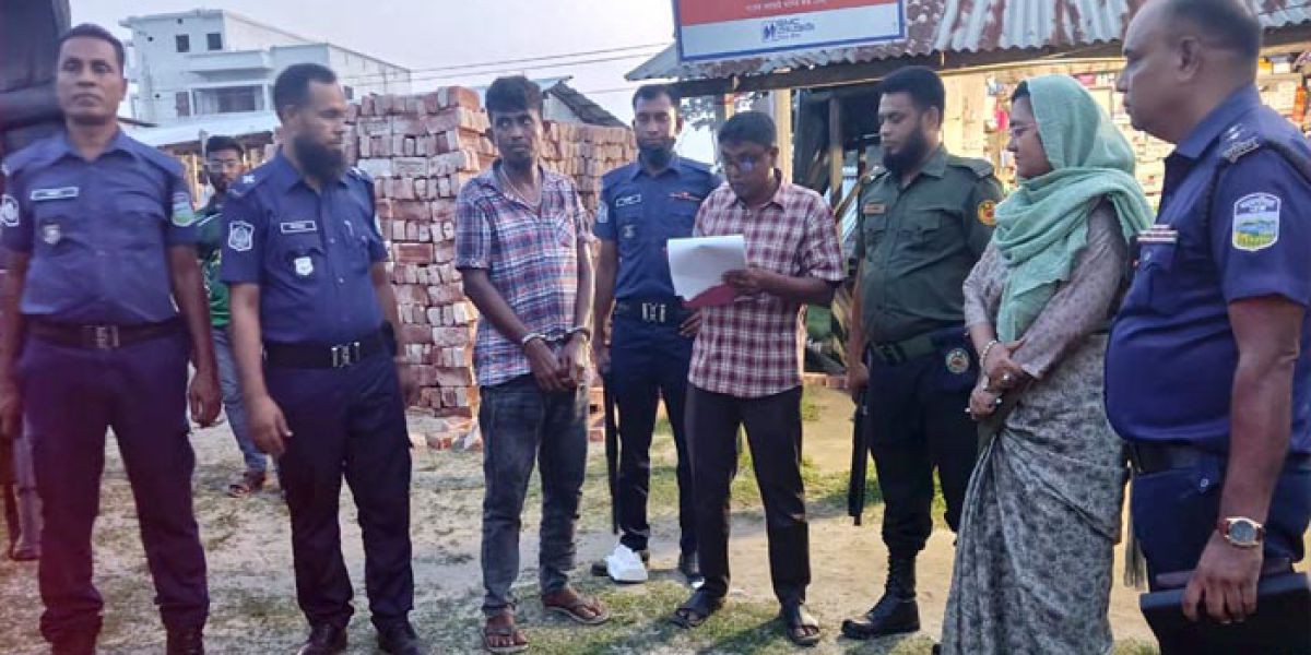 ঈশ্বরগঞ্জে পুলিশের অভিযানে গাঁজাসহ আটক, কারাদণ্ড
