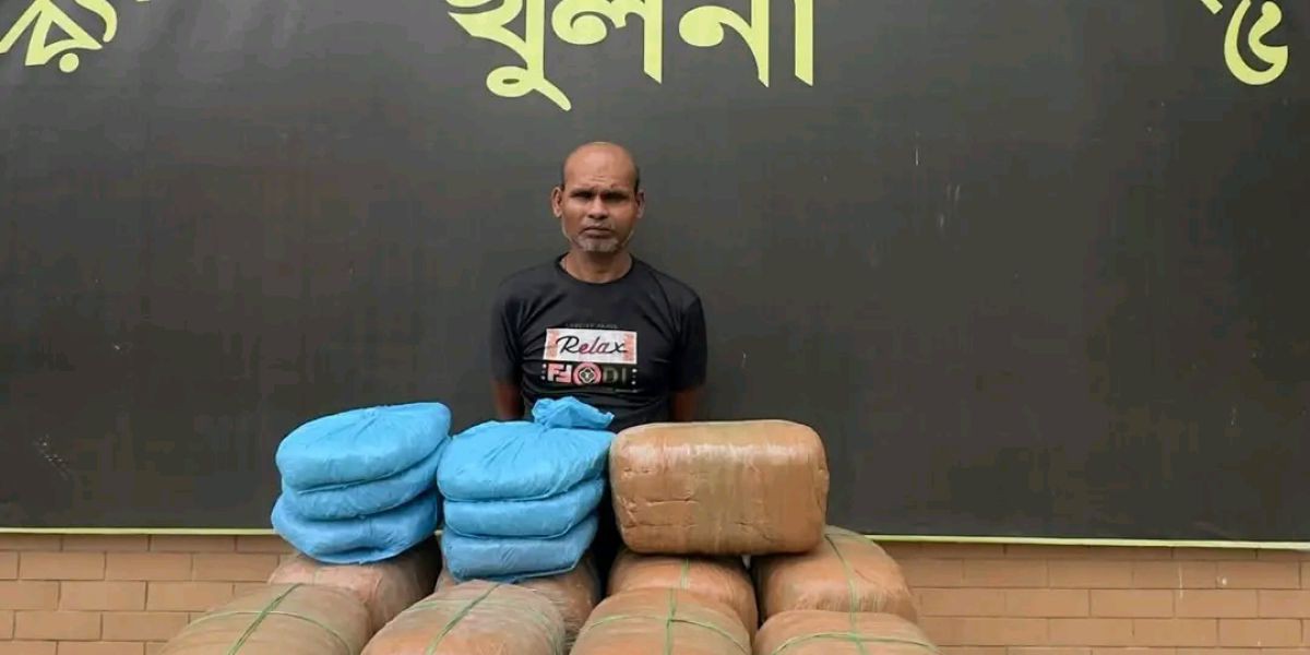 মোংলায় র‍্যাবের বিশেষ অভিযানে ৫০ কেজি গাঁজাসহ মাদক ব্যবসায়ী গ্রেফতার..