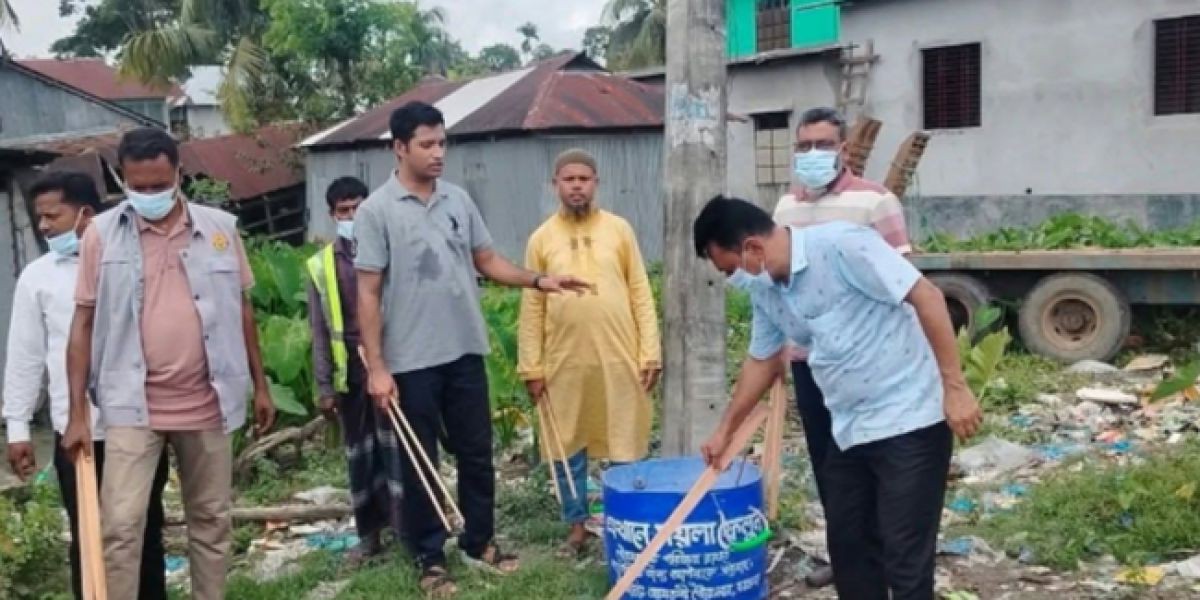 আমতলী পৌরসভার সব স্থানে পরিষ্কার-পরিচ্ছন্ন অভিযান।