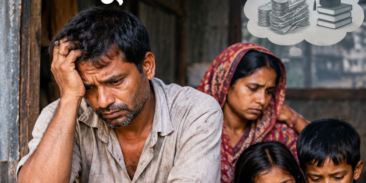 অভাবের কষাঘাতে বিপর্যস্ত নিম্নবিত্তের জীবন: ভাঙছে পরিবার, বাড়ছে সামাজিক বিচ্ছিন্নতা..
