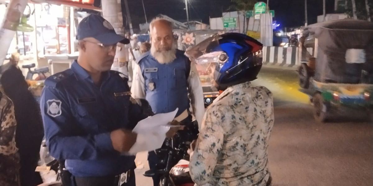 আমতলীতে দুই দিনে ১৫৩ যানবাহন তল্লাশি, ট্রাফিক আইনে ২২ মামলা..