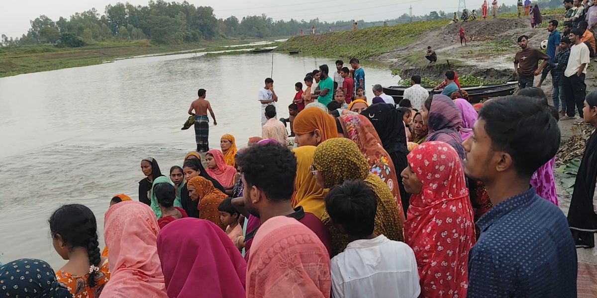 কামারখন্দে নদীতে গোসল করতে নেমে নিখোঁজ কিশোরের লাশ উদ্ধার..