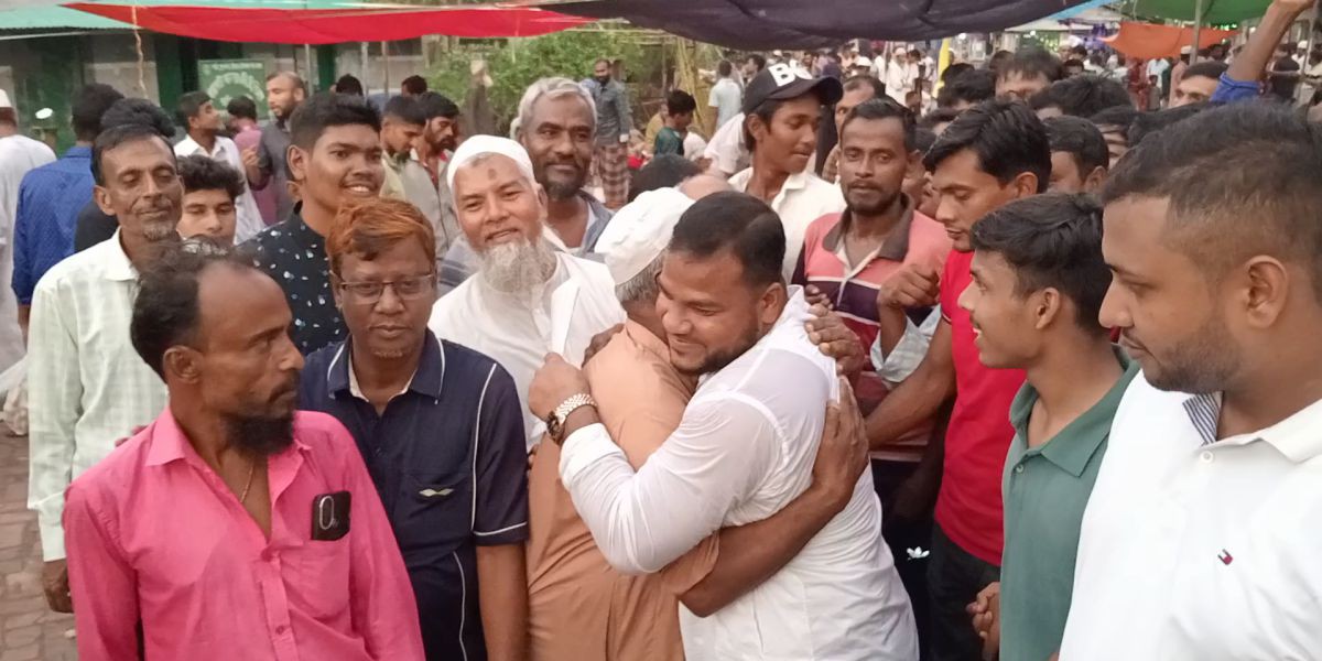 নির্বাচনী মাঠে মামুন শরীফ এর প্রচারণা শুরু