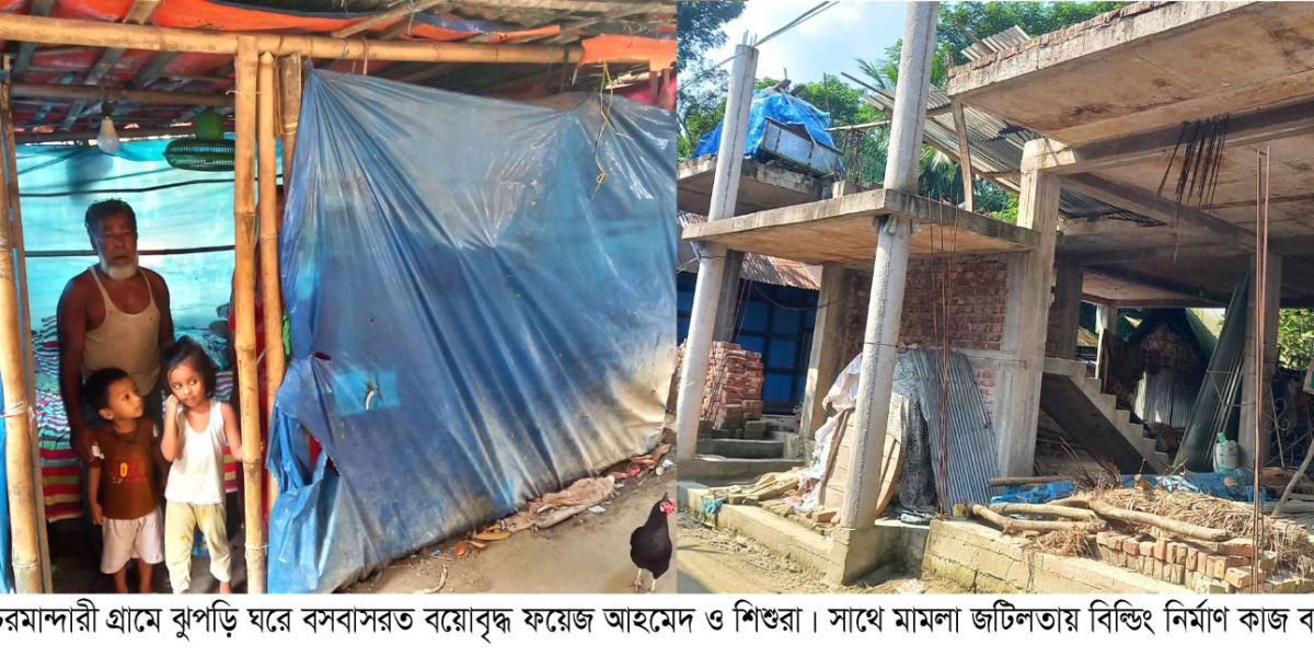 ঝুপড়িতে মানবেতর দিন কাটছে বৃদ্ধ ও শিশুদের, শীতে স্বাস্থ্যঝুঁকির আশঙ্কা..