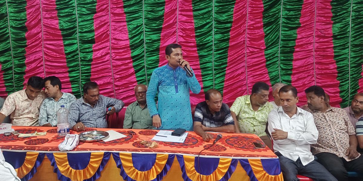 কৃষ্ণনগর ইউনিয়নে জি এম রবিউল্যাহ বাহারের বিভিন্ন পূজামণ্ডপ পরিদর্শন ও আর্থিক অনুদান প্রদান..