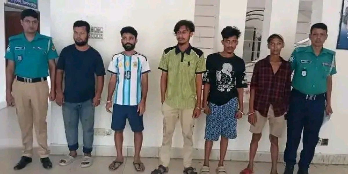 টঙ্গী পূর্ব থানা পুলিশের অভিযানে বিভিন্ন মামলা আসামি গ্রেপ্তার  করা হয় ৫ জন..