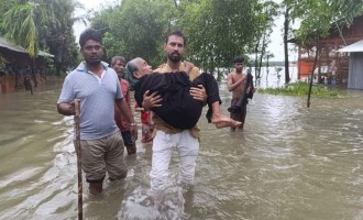 বন্যায় এখন পর্যন্ত ১৩ জনের মৃত্যু